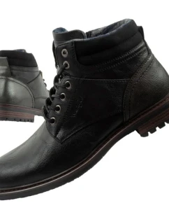 Pánské boty Wrangler George sable boots smart fashionable black