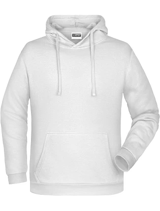 Daiber JN 796 Pánská mikina s kapucí 02.0796 white