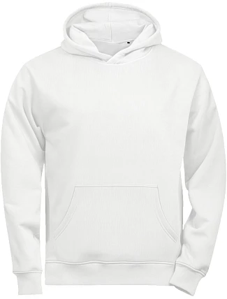 Tee Jays TJ 5152B Dětská mikina s kapucí z těžké bavlny "Unlabeled" 18.515B white
