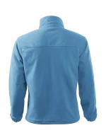 Jacket fleece pánský azurově modrá
