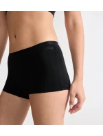 Dámské kalhotky GO Daily Cotton Short 3P - BLACK - černé 0004 - SLOGGI
