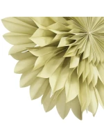 DEKORAČNÍ PAPÍROVÁ ZÁVĚSNÁ HVĚZDA 3D 50CM ZELENÁ