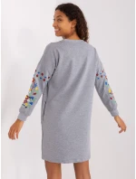 RV SK 8979 šaty.94P šedá