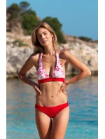 Plavky Pola (3) Červené + mini pareo ZDARMA! - Ewlon Plavky Pola (3) Červené + mini pareo ZDARMA! - Ewlon