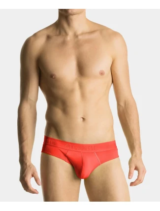 Pánské slipy MP-1580 Neon oranžová - Atlantic Pánské slipy MP-1580 Neon oranžová - Atlantic