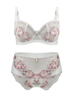 Dámská podprsenka FOLK BALCONETTE 19103 MILK