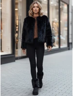 Dámské černé semišové sněhule FashionStreet ZY1279