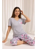 Pyžamo Regina 698 cr/r M-XL W25 dámské Pyžamo Regina 698 cr/r M-XL W25 dámské