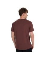Pánské tričko 4F M2961 tmavě hnědé 4FWAW25TTSHM2961 80S pánské