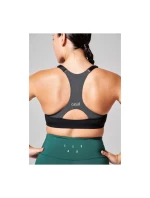 CASALL Sportovní podprsenka se zipem vpředu šedá