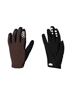 Cyklistické rukavice POC RESISTANCE ENDURO – hnědé
