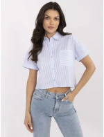 Košile NM KS KA 01148.50P světle modrá