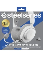 Steelseries Arctis Nova 3P Wireless pro sluchátka Playstation, bílá