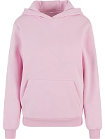 Build your Brand BY 289 Dámská oversize mikina s kapucí "Fluffy" 56.0289 soft pink