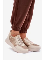 Dámské Sportovní Boty Na Platformě Vinceza 58510 Zlaté