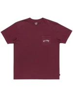 Tričko Billabong Stacked Arch Tee EBYZT00175-RSN0 Maroon L