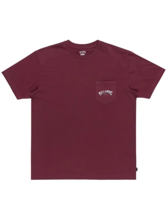 Tričko Billabong Stacked Arch Tee EBYZT00175-RSN0 Maroon L