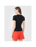 Dámské žebrované tričko 4F 4FWSS25TTSHF1968-20S