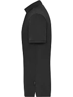 Daiber JN 1806 Pánské pracovní elastické bio polo - Solid 02.1806 black Daiber JN 1806 Pánské pracovní elastické bio polo - Solid 02.1806 black