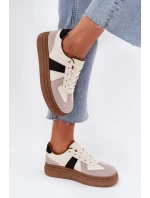 Dámské tenisky na platformě béžové Dovina