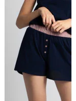 Dámské šortky na spaní LA017 námoř. modř - LaLupa