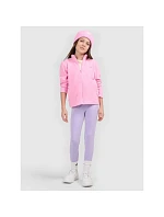 Dívčí běžný fleece s kapucí 4F 4FJRSS26TFLEF507-56S