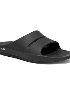 OOFOS OOahh Slide Pánské Černé