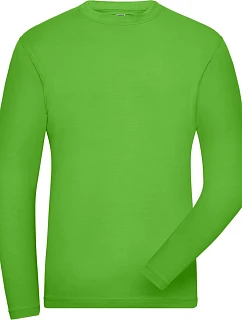 Daiber JN 1804 Pánské pracovní elast. tričko - Solid 02.1804 lime green