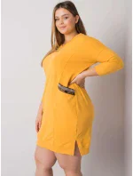 Šaty RV SK 6836.55P tmavě žlutá