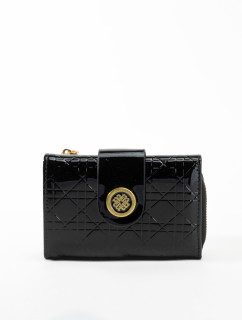 Monnari Peněženky Malá kožená peněženka Multi Black