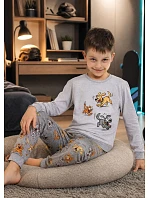 Pyžamo Cornette Kids Boy 593/190 Fun, délka/velikost 98–128