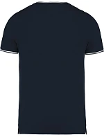 Kariban K 374 Pánské piqué tričko s výstřihem do V 20.K374 navy/light grey/white Kariban K 374 Pánské piqué tričko s výstřihem do V 20.K374 navy/light grey/white