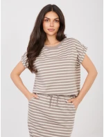 Tričko D12127M02858A tmavě lila Tričko D12127M02858A tmavě lila