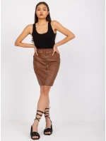 Sukně DHJ SD 5836.46P hnědá Sukně DHJ SD 5836.46P hnědá