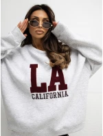 Mikina RV BL A1035.13 světle šedá