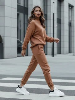 Dámský teplákový komplet ARIELLA PREMIUM mocha FashionStreet AY0730