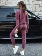 MILIAN dámská tepláková souprava bordó FashionStreet AY1104 MILIAN dámská tepláková souprava bordó FashionStreet AY1104