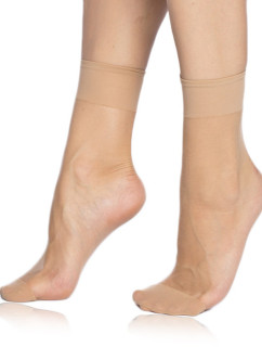 Dámské silonkové ponožky FLY SOCKS 15 DEN - BELLINDA - almond