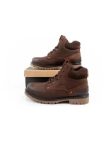 Wrangler Yuma pánské boty sobolí boty elegantní kožené boty tmavě hnědé Wrangler Yuma pánské boty sobolí boty elegantní kožené boty tmavě hnědé