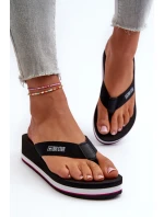 Dámské žabky na klínku Big Star JJ274A333 Bílá