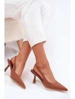 Dámské Sandály Na Jehlách Camel Lunira