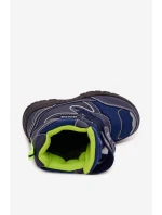 Zateplené Dětské Sněhule Traperky Big Star OO374049 Černé