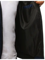 Pánská přechodná bunda prošívaná tmavě modrá TX2822 Pánská přechodná bunda prošívaná tmavě modrá TX2822