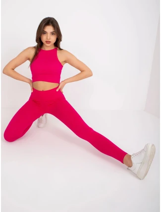 Dámské legíny LA LG T-13.66 Fuchsie - Rue Paris Dámské legíny LA LG T-13.66 Fuchsie - Rue Paris