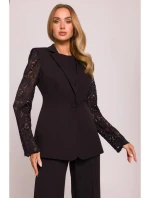 Dámské sako M865 černé - Moe Dámské sako M865 černé - Moe