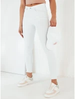 Dámské džínové kalhoty NAVILES white FashionStreet UY1987 Dámské džínové kalhoty NAVILES white FashionStreet UY1987