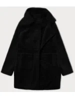 Černá dámská bunda typu beránek J Style (5M3239-392) Černá dámská bunda typu beránek J Style (5M3239-392)