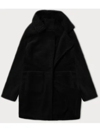 Černá dámská bunda typu beránek J Style (5M3239-392) Černá dámská bunda typu beránek J Style (5M3239-392)