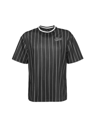 Karl Kani Chest Varsity Pinstripe Mesh T-Shirt Light M 6038524