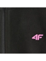 Dívčí fleece 4F F346 tmavě černý 4FJWAW25TFLEF346 20S